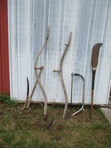 lot 225 image: Lot of Garden Landscaping Tools. Brush Cutter, Saws