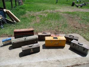 lot 240 image: Lot of various Tool Boxes