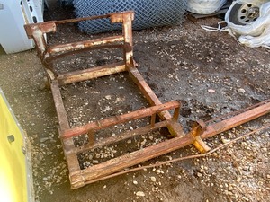 Custom-Made Side-Boom Skid Loader Attachment