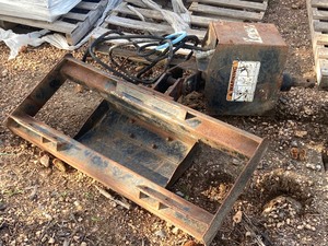 Lowe Skid Loader Auger Attachment