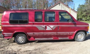 SUPER CLEAN 1994 FORD ECONOLINE CONVERSION VAN