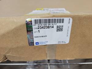 lot 206 image: NOS GM Front Seat Cover Assembly - Part No. 23423814