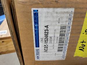 lot 217 image: NOS Genuine Ford Door Shell - Part No. AC2Z-1524623-A