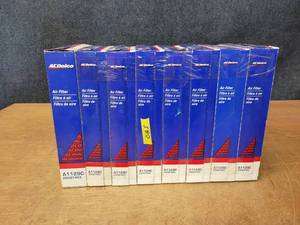lot 268 image: Lot of (8) AC Delco Air Filters - Part No. A1129C