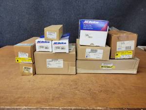 lot 309 image: Lot of (10) New Old Stock GM  AC Delco Parts and More- See Pictures for more details
