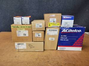 lot 324 image: Lot of (10) New Old Stock GM  AC Delco Parts and More- See Pictures for more details