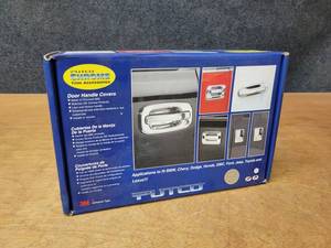 lot 353 image: NEW - PUTCO Chrome Door Handle Trim Covers - Fits 2004-2007 FORD F150 - Part No. 401007