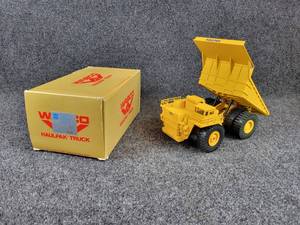 lot 61 image: CONRAD HAULPAK Mining Dump Truck - 150 Scale Diecast Crane - Model 2720 WABCO - Made in West Germany