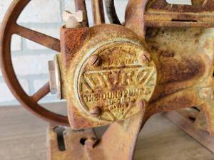 Antique DURO Pump Co. Water Pump w DURO Electric Motor