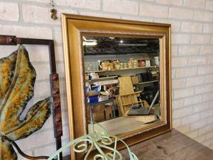 Mirror, Wall Art and More - Mirror is 23.5 x 23.5