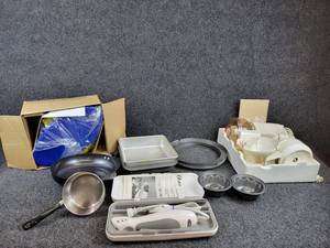 Oster Electric Knife, Food Processor, Pasta Cooker, Small Bundt Pans, Pie Crust Shields and More