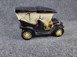 Vintage McCoy Pottery Car Cookie Jar - About 10 x 6 x 7 Tall