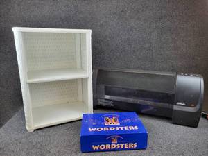 Sunbeam 1500W Electric Heater, Wicker Shelf (22 x 16 x 11) and Wordsters Game