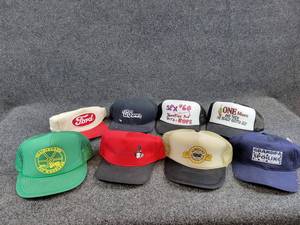 Lot of (8) Baseball Caps