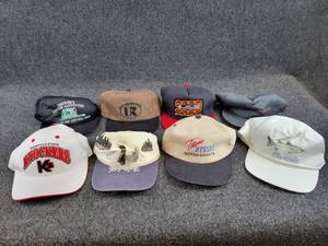 Lot of (8) Vintage Caps - Cenex Land o Lakes Seed, Oddsons Harvesting Windom MN and More