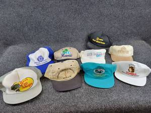 Lot of (9) Baseball Caps