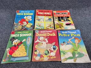 Lot of (6) Vintage Comic Books 10� to 25�