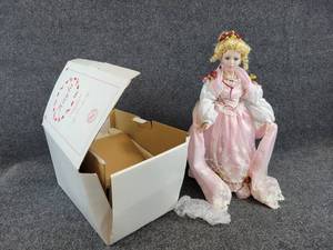 Hamilton Fine Porcelain Doll - KAYLA - About 19 Tall