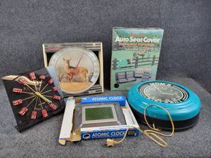 ATOMIC Clock, Whitetail Deer Thermometer and More