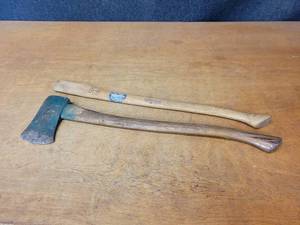 Vintage 28 Axe and Extra 28 Handle