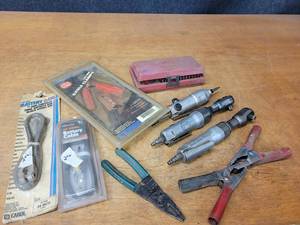 Lot of Pneumatic Wrenches, Cable Clamps and More