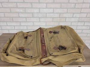 WW2 US Signal Core Canvas Bag - 18 x 24 When Folded Up