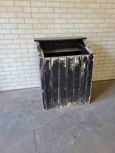 Very Nice Painted and Distressed Storage Box - 19 x 28 x 34