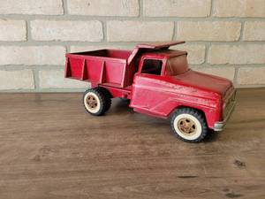 Vintage TONKA Pressed Steel Dump Truck - About 13.5 Long