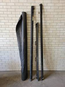 Pickup Rollup Soft Cover - Short Box - Has some wear, would be great for a trailer - Rails are about 77 Long