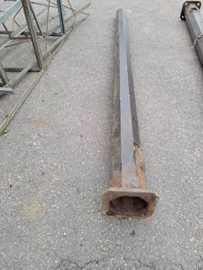 Steel Octagon Light Pole - 144 Long - 8 Diameter at the Bottom and 6 at the top