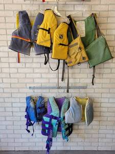 Lot of (6) Life Jackets - Includes (5) Youth and (1) Adult XXX-Large