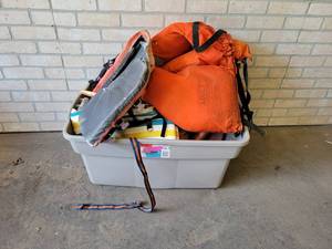 Lot of (9) Life Jackets - Adult and Youth