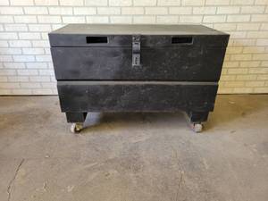 Dayton Rolling Steel Job Box - 42 x 20 x 28 Tall - 2000LB Capacity