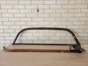 Antique Montgomery Ward Garden Disc, and Vintage Tree Saw (46 Long)