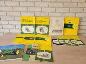 Lot of (13) Assorted Vintage John Deere Manuals and More