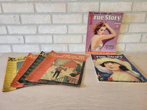 Lot o f Antique Magazines - 1930s - True Story and Rural Progress