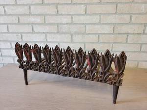 Cast Iron Fireplace Grate - 21 x 13 x 11