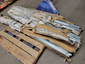 Lot of (3) Shed Floor Kits Part No.  FB109A - Material is Steel Channel - Boxes are about 6 Long - Unsure if all are complete