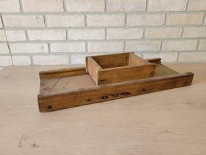 Vintage Wood Kraut Cutter - 24 x 9