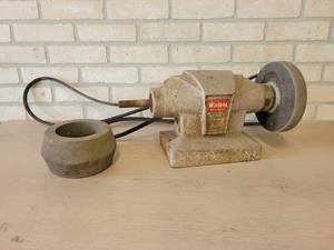 Vintage WISSOTA Belt Driven Grinder