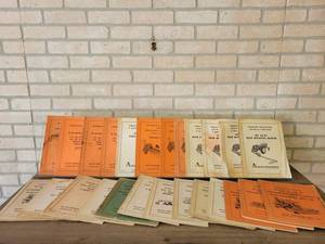 Lot of (25) Allis Chalmers Operating, Parts Illustration Manuals and More