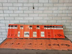 Lot of (25) Allis Chalmers Operating, Parts Illustration Manuals and More