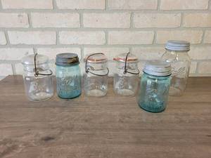 Lot of Vintage Ball Canning Jars