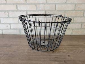 Metal Egg Basket - 14 Diameter x 9 Tall