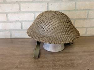 Original WW2 British MK2 Military Helmet