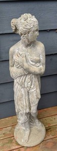 lot 161 image: 47 Garden Statue of a Lady