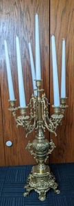 lot 160 image: Gorgeous Candelabra w (6) Candles