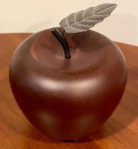 lot 65 image: Decorative Apple and Pear