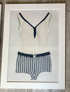 lot 93 image: 2 Vintage Swimsuit Prints