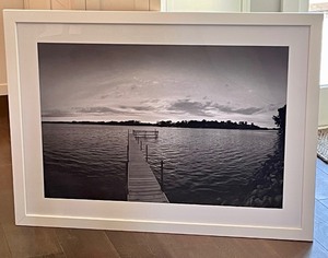 lot 143 image: Beautiful Black and White Framed Photo